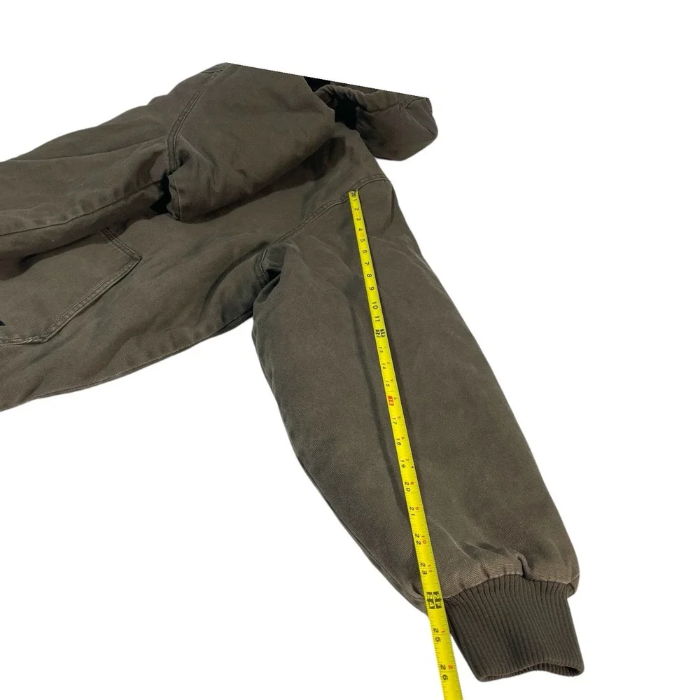 Dickies Heavy Workwear Canvas Hooded Workwear Jacket Zip Closure‎ Men's 2XL Tall